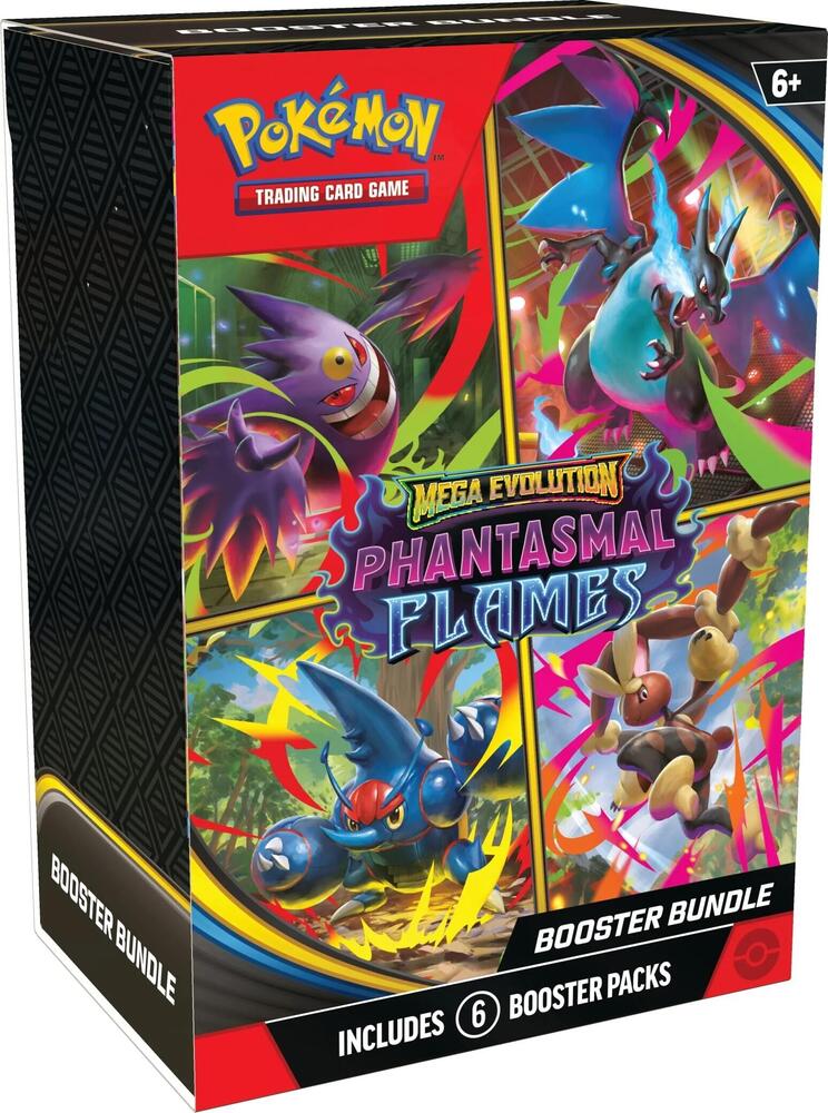 Confezione di buste Pokémon TCG Megaevoluzione - Fiamme Spettrali Immagine principale del prodotto