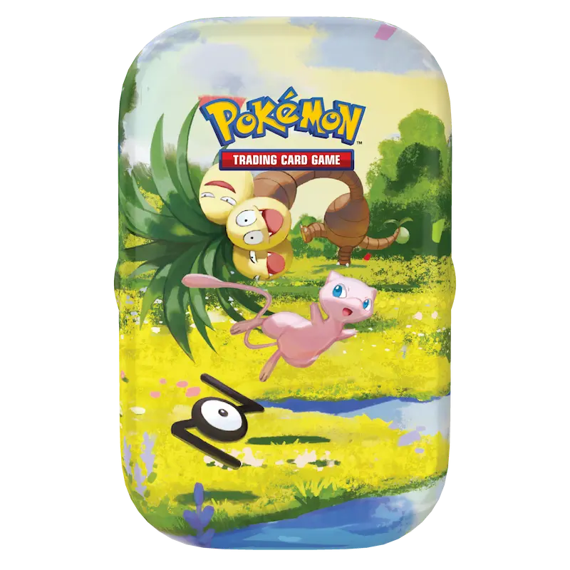 Pokémon 30° Anniversario Mini Tin Mew e Exeggutor di Alola