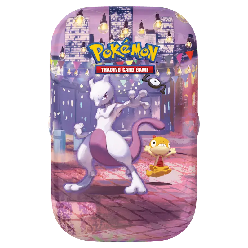 Pokémon 30° Anniversario Mini Tin Mewtwo e Scraggy