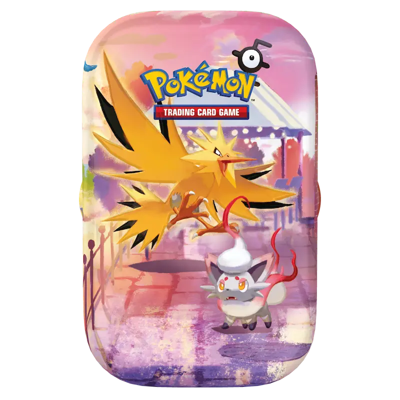 Pokémon 30° Anniversario Mini Tin Zapdos e Zorua di Hisui Immagine principale del prodotto