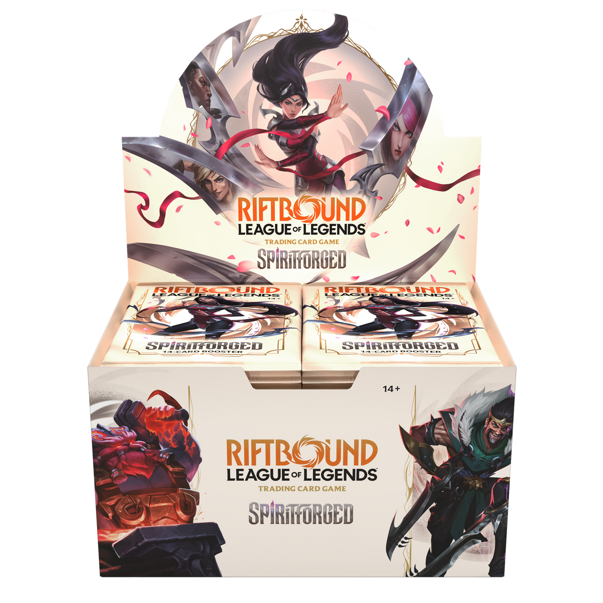 Riftbound League of Legends Spiritforged Booster Display ENG