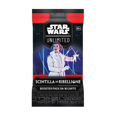 Star Wars: Unlimited - Scintilla di Ribellione - Display da 24 Buste (ITA) Immagine secondaria del prodotto
