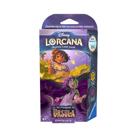 Disney Lorcana- Il Ritorno di Ursula - Starter Deck Ambra/Ametista (ITA)