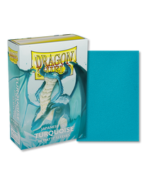 Bustine Protettive Dragon Shield - Turquoise - Matte Sleeves - Japanese Size