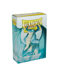 Bustine Protettive Dragon Shield - Turquoise - Matte Sleeves - Japanese Size