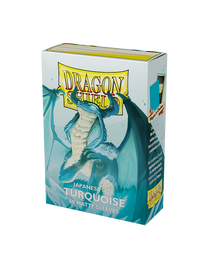 Bustine Protettive Dragon Shield - Turquoise - Matte Sleeves - Japanese Size