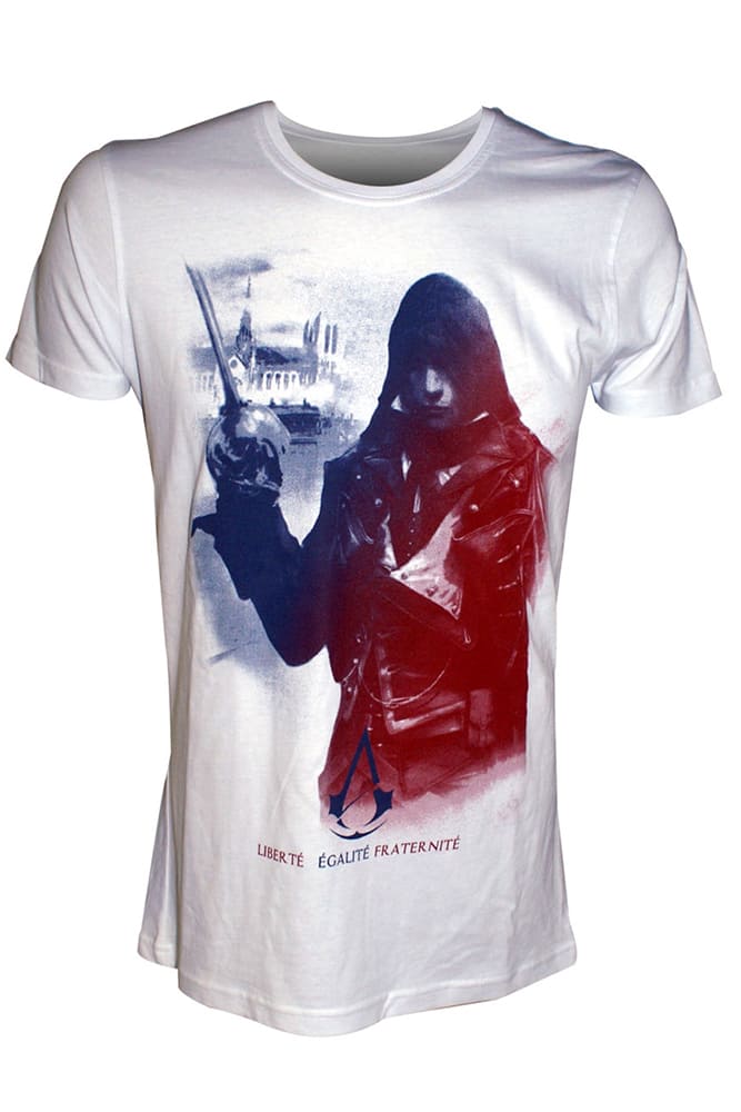 T/S Assassin Creed Arno French Flag White