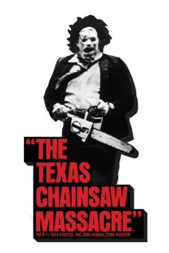 Texas Chainsaw Massacre B/W Magnet Immagine principale del prodotto
