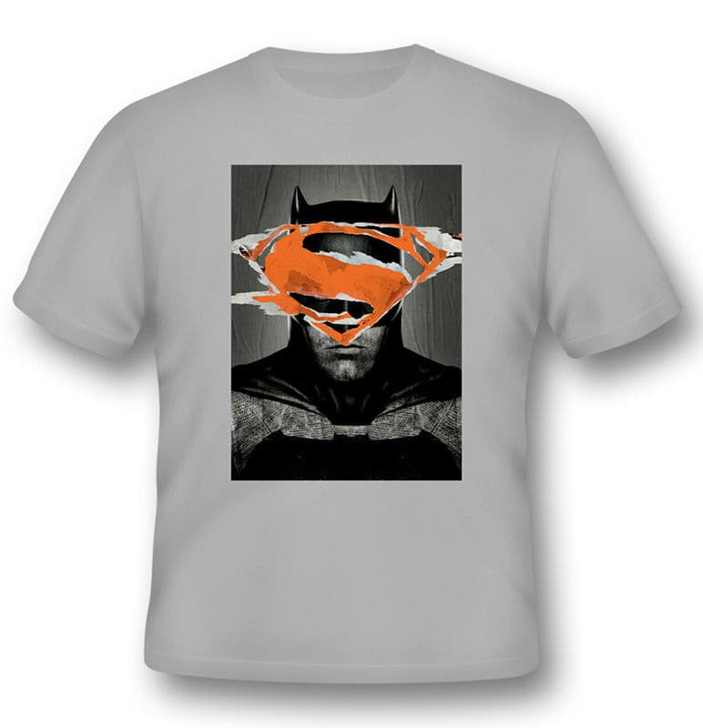 Maglietta - T-shirt Batman V Superman - Batman Poster