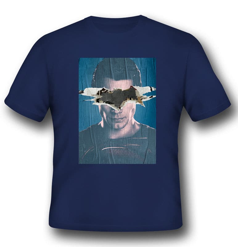 Maglietta - T-shirt Batman V Superman - Superman Poster Immagine principale del prodotto