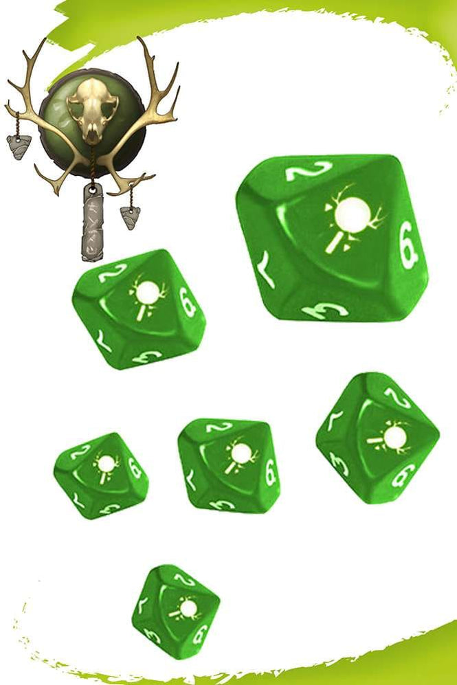 56 Dadi Contatore In Acrilico Per MTG E Giochi Di Carte - Con Custodia - 1.6 Cm - 2