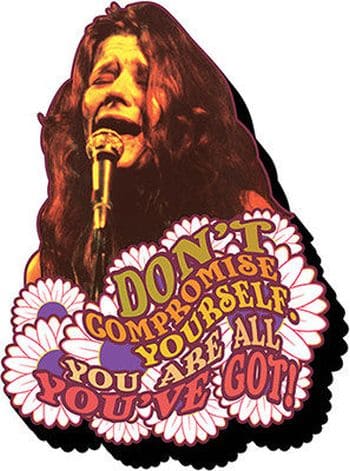 Janis Joplin All You've Got! Magnet