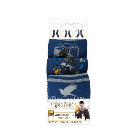 Hp Ravenclaw Socks 3 Pairs Set