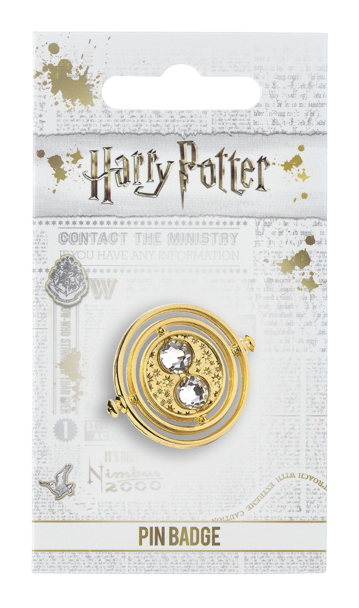 Hp Fixed Time Turner Pin Badge Immagine principale del prodotto
