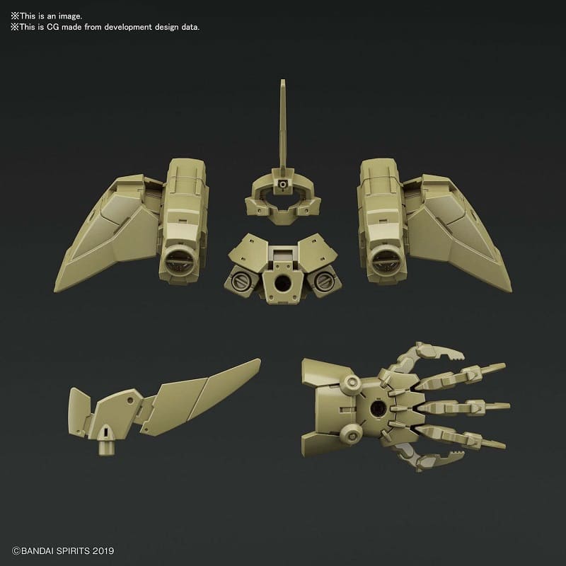30MM Op Arm El Off Cieln Ex Dk Gr 1/144