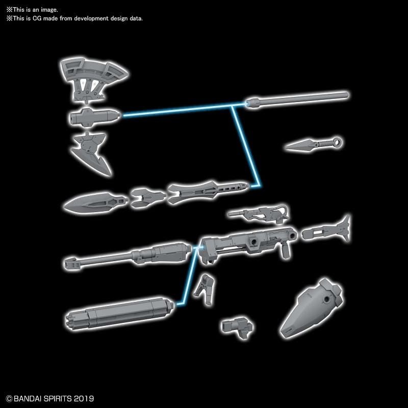 30MM Op Weapon 1 For CIielnova 1/144 Immagine principale del prodotto