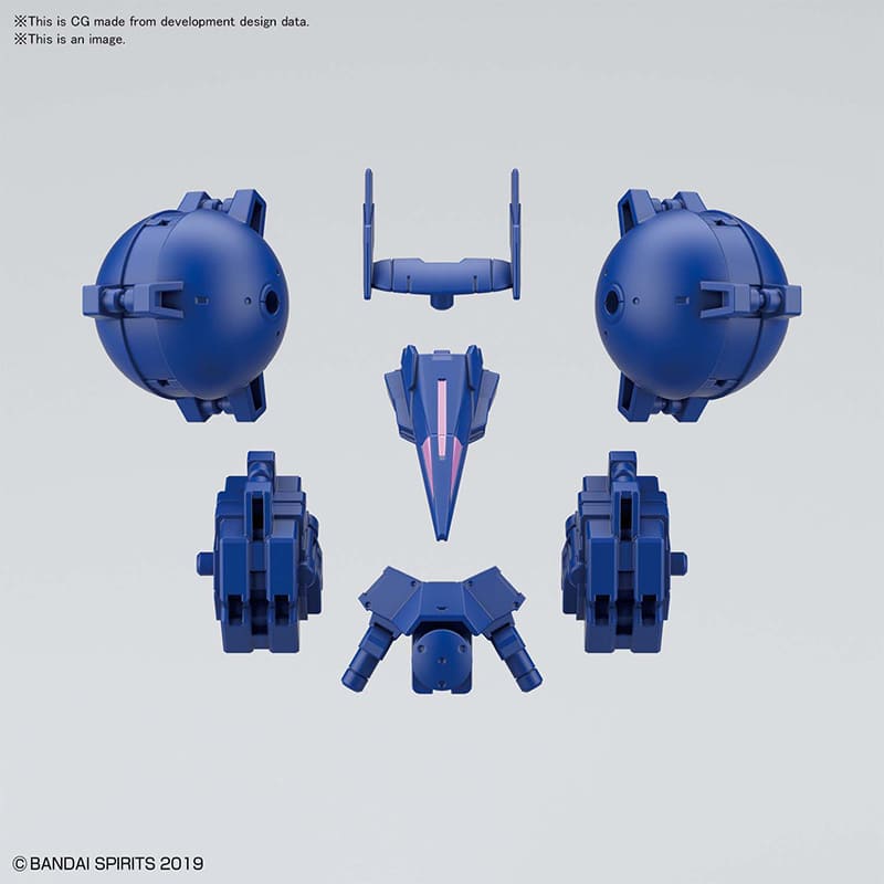 30MM Op Ar High Mob Cieln Ex Blue 1/144 Immagine principale del prodotto