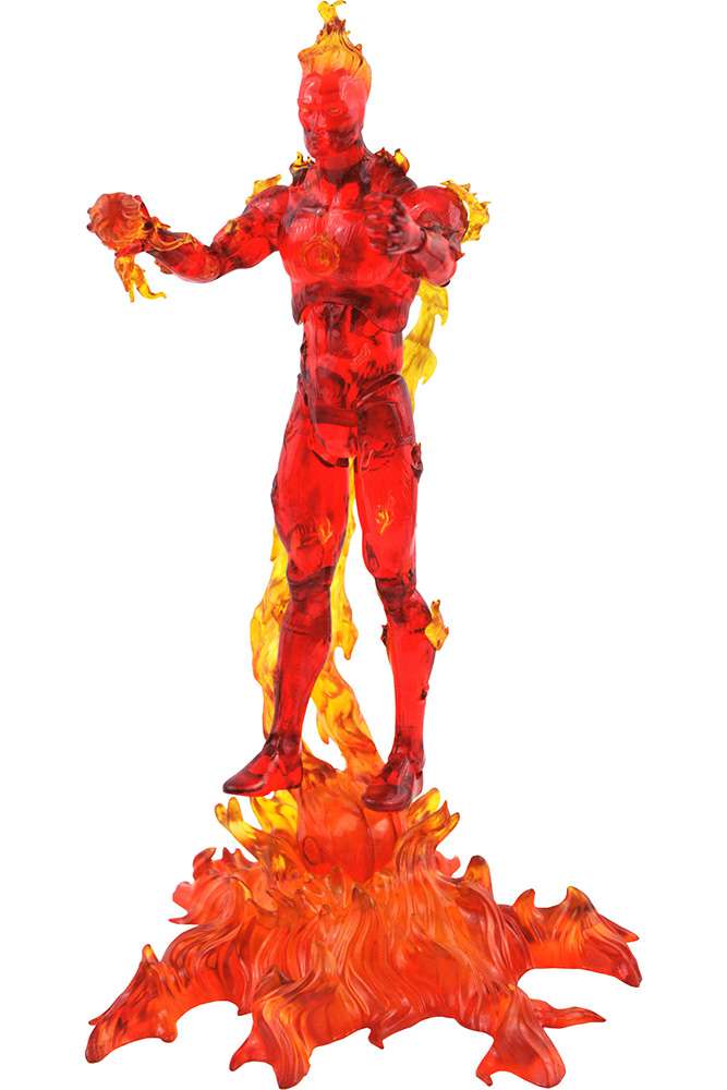 Marvel Select Human Torch Af Immagine principale del prodotto