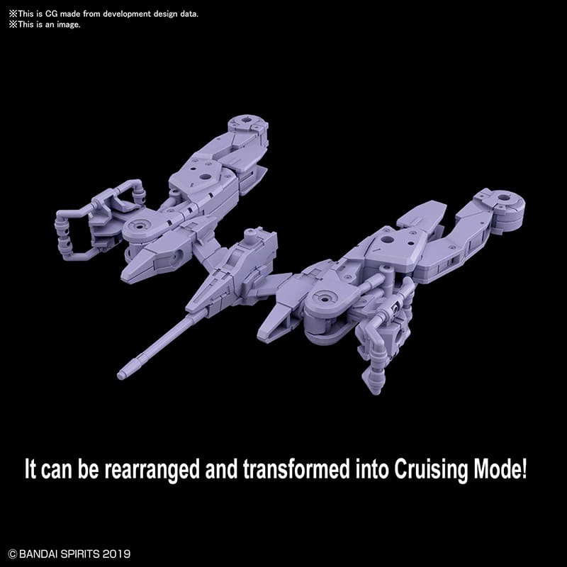 30MM Ex Arm VEehicle Space Craft Purple