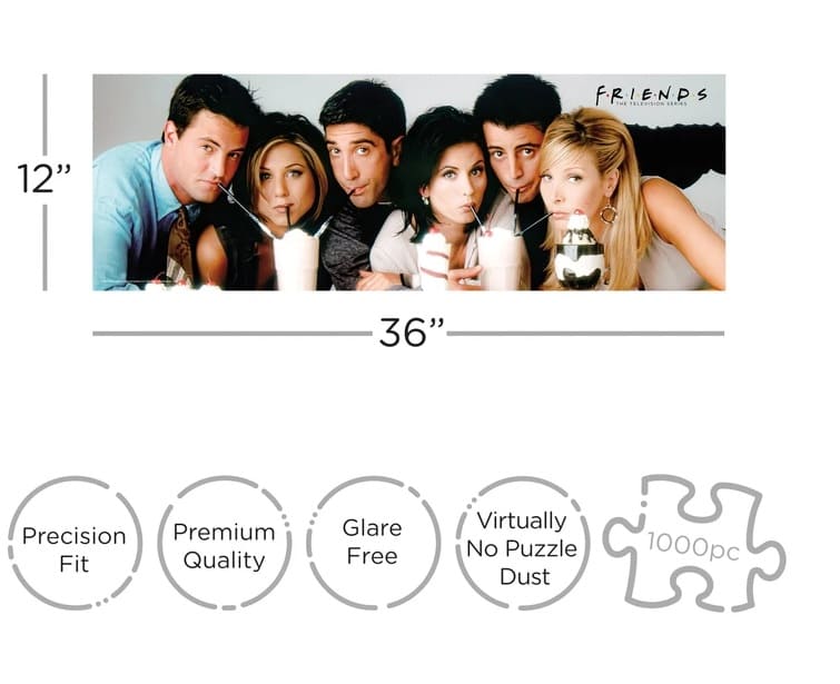 Friends Milkshake 1000 PCS SLIM PUZZLE