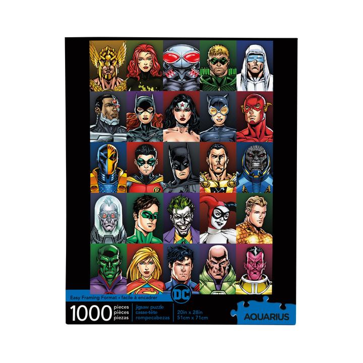 DC Faces 1000 PCS Puzzle Immagine principale del prodotto