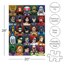 DC Faces 1000 PCS Puzzle