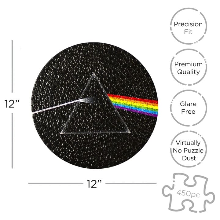 Pink Floyd Dark Side  450PCS DISC PUZZLE