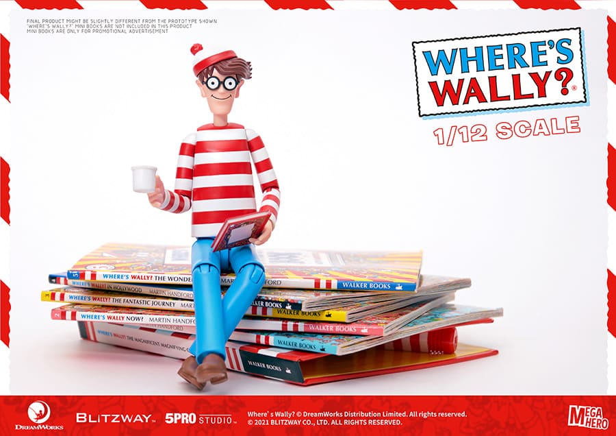 Where's Wally 1/12 Scale Reg. Figure