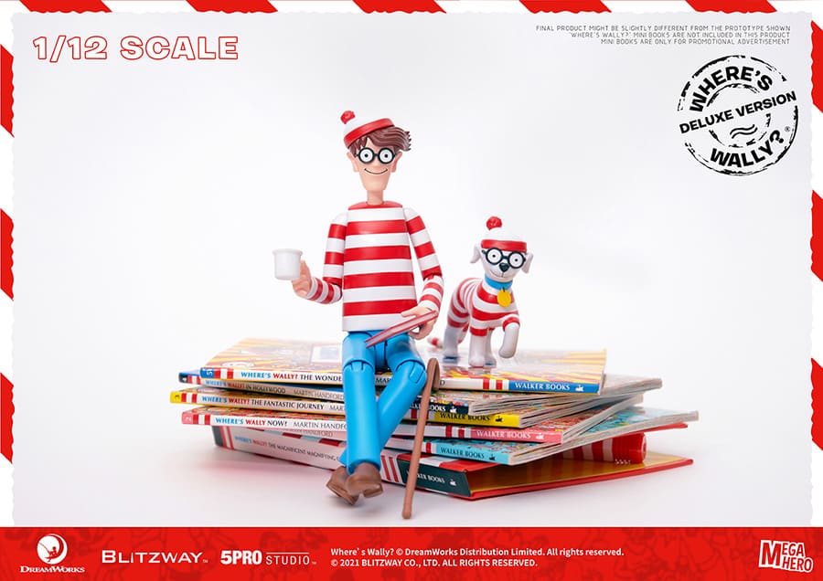 Where's Wally 1/12 Scale Dlx Figure Immagine principale del prodotto