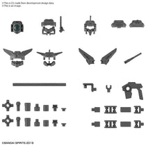 30MM Op Parts Set 6 Custom Heads A 1/144