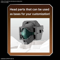 30MM Op Parts Set 6 Custom Heads A 1/144