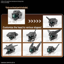 30MM Op Parts Set 6 Custom Heads A 1/144