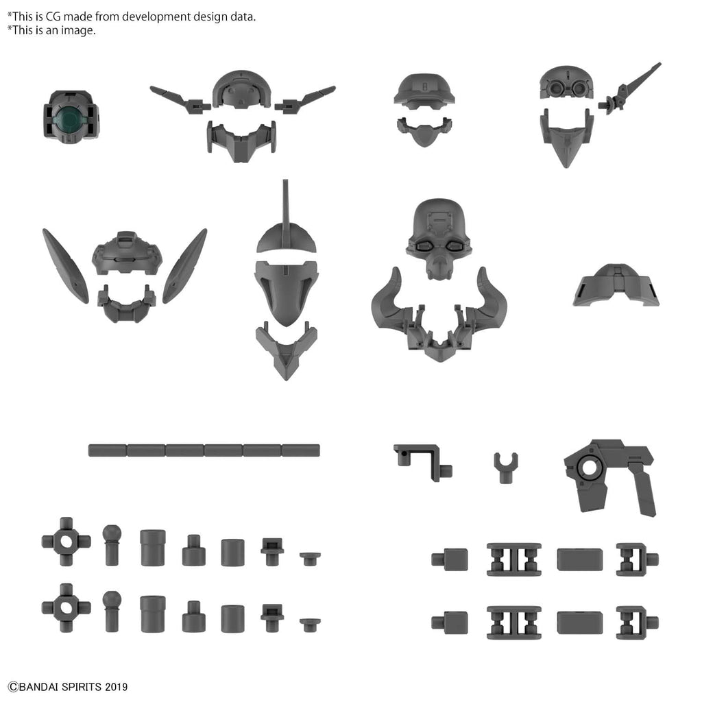 30MM Op Pt Set 7 Custom Heads B 1/144