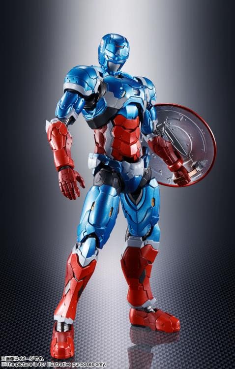 Captain America Tech-On Avangers SHF Immagine principale del prodotto