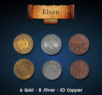 Elven Metal Coins Set (24)
