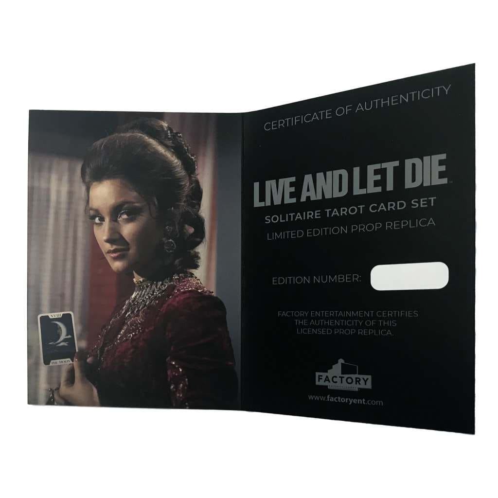James Bond Live And Let Die Tarot Prop