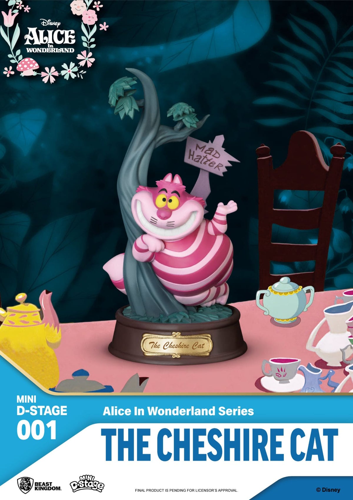 Mini D-Stage Alice In Wond Cheshire Cat Immagine principale del prodotto