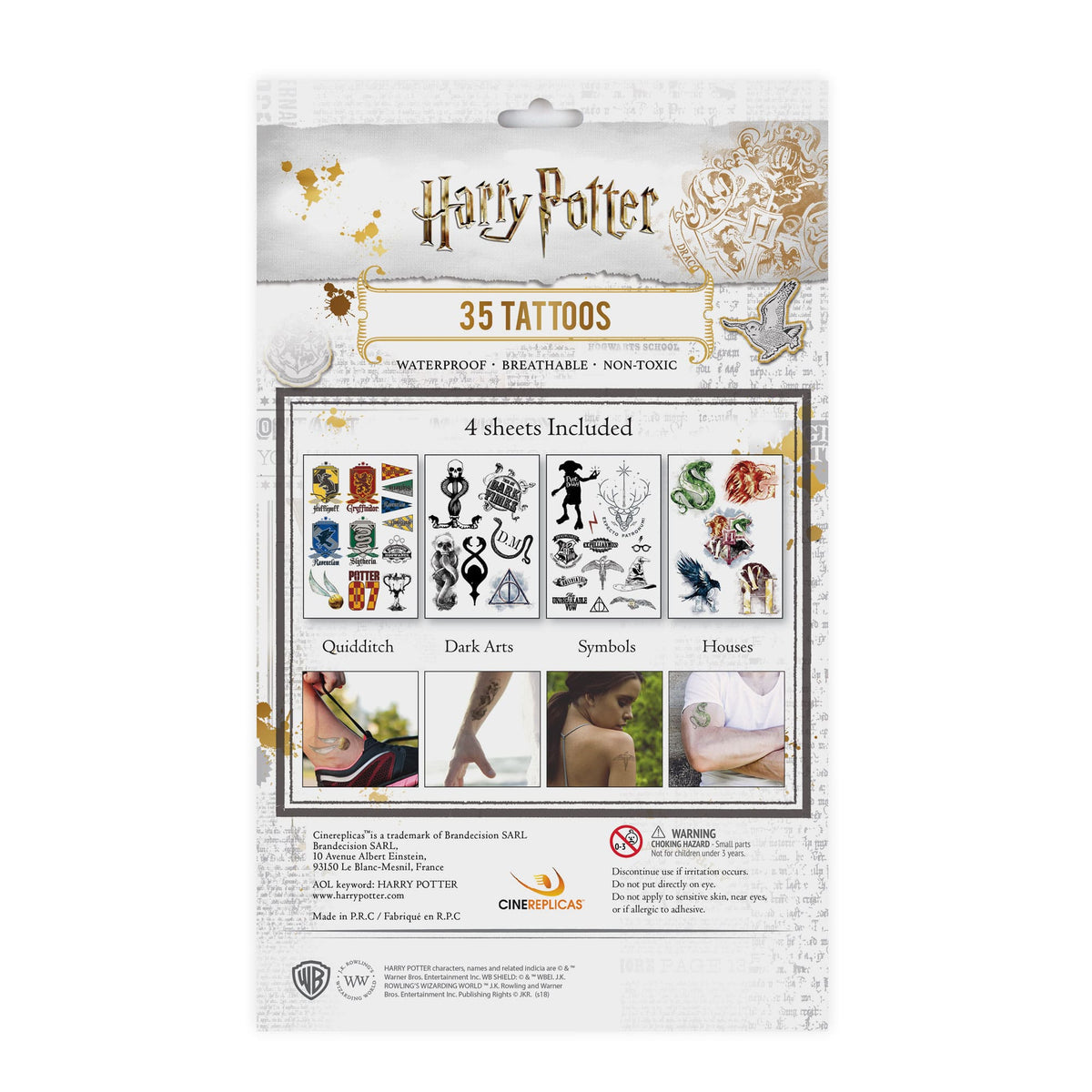 Hp Tattoo Set