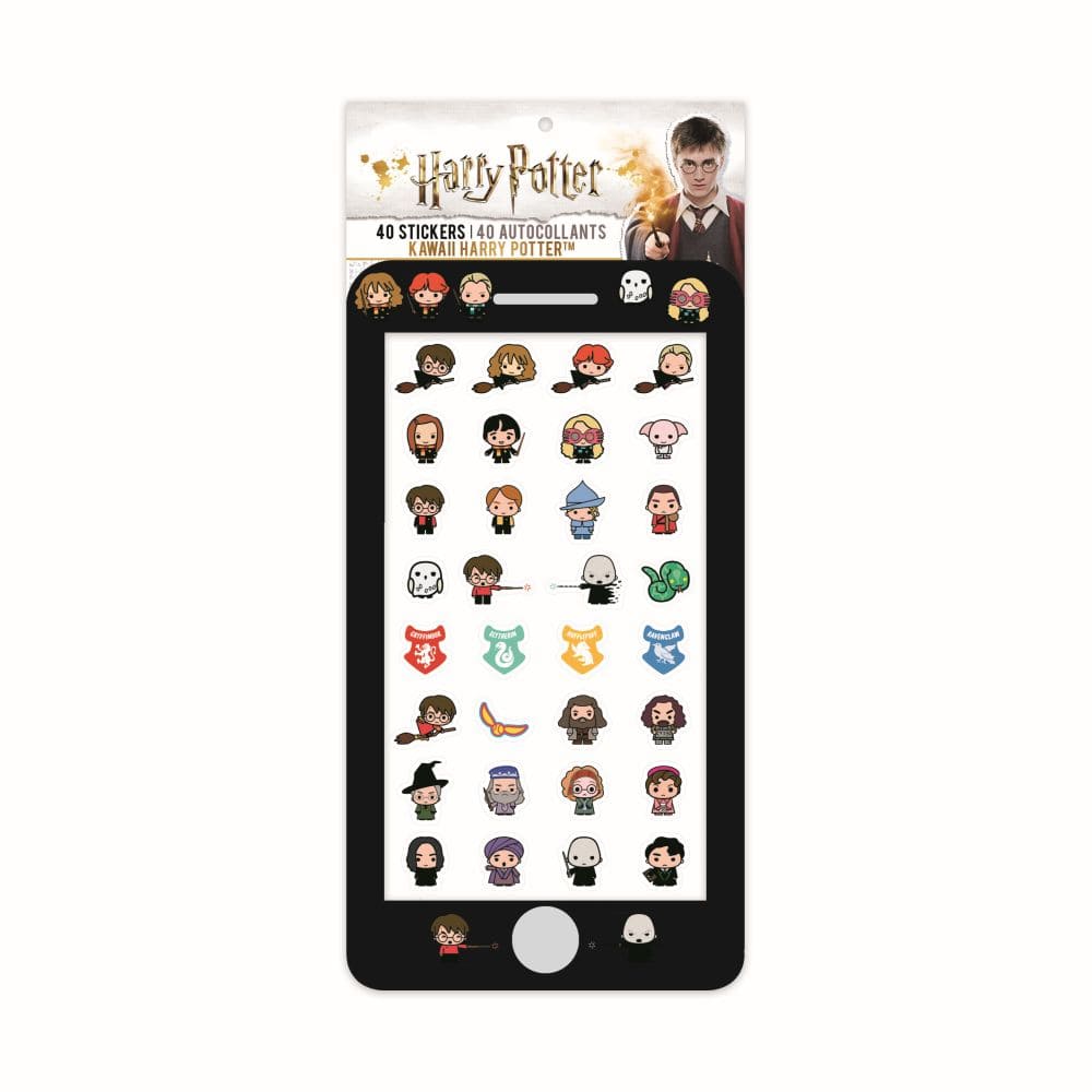 Hp Kawaii Stickers Set (40) Immagine principale del prodotto