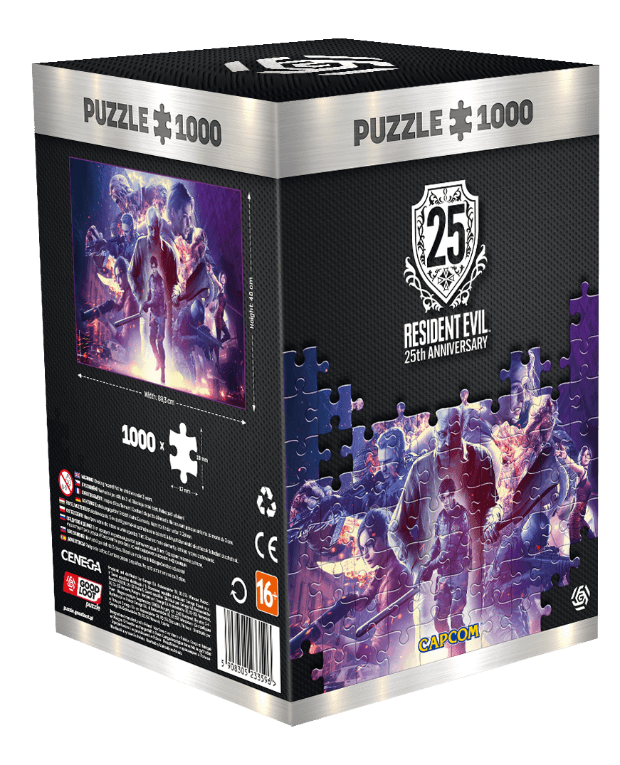 Resident Evil-25 Ann. Puzzle Da 1000 Pezzi Immagine principale del prodotto