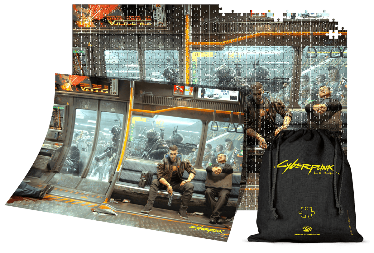 Cyberpunk 2077-Metro 1000 Pcs Puzzle