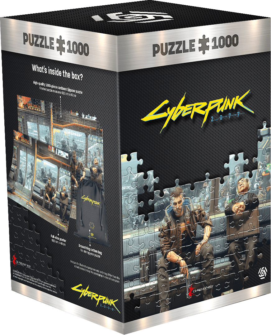 Cyberpunk 2077-Metro 1000 Pcs Puzzle Immagine principale del prodotto