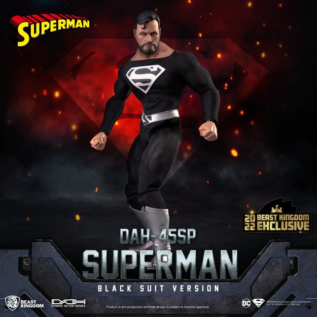 Abito Nero Superman Dah Immagine principale del prodotto