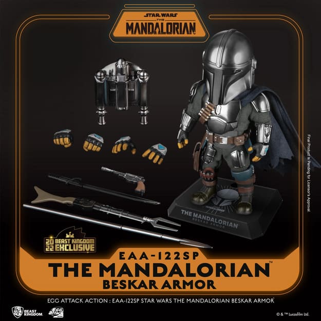 Egg Attack Act Mandalorian Beskar Armor