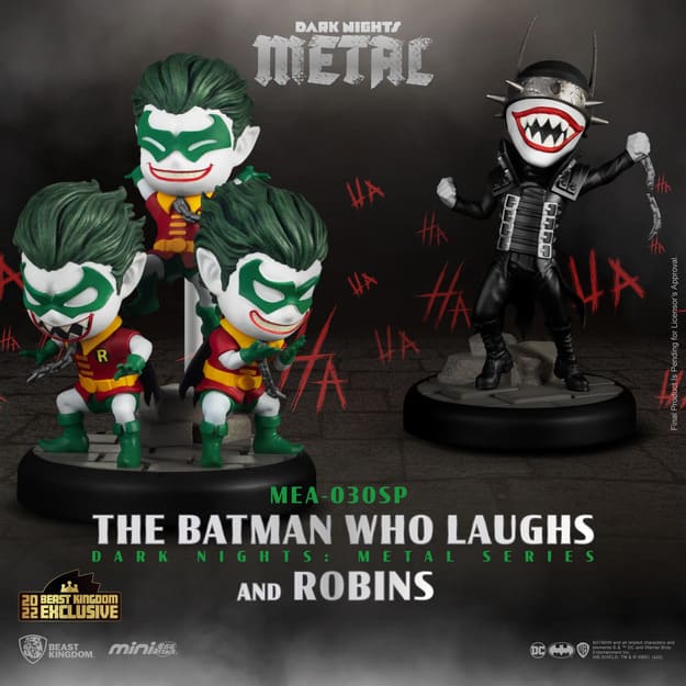 Mini Egg Att Batman Who Laughs + Robin